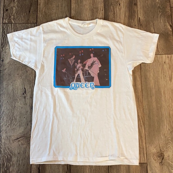 Vintage Other - RARE Vintage 70s Queen Concert T-shirt